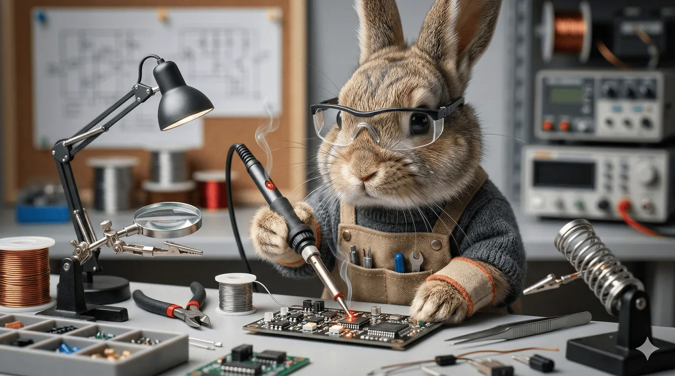 Soldering — hardware tinkering